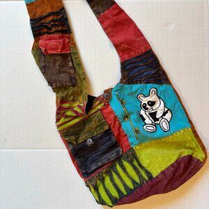 Cotton Hobo Sling Bag Handcrafted